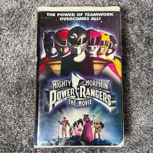 Mighty Morphin Power Rangers The Movie VHS 1995 Saban Clamshell